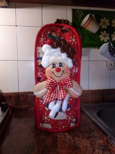 Curso de Cómo Hacer Forro de Licuadora Navideño Paso a Paso