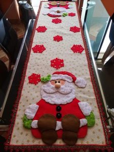 Curso de Cómo Hacer Camino de Mesa Navideño paso a paso