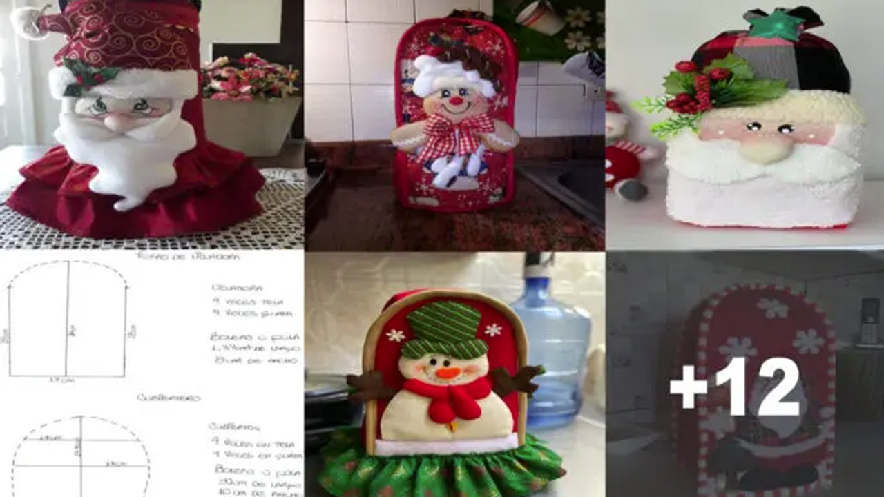 Curso de Cómo Hacer Forro de Licuadora Navideño Paso a Paso Curso de Cómo Hacer Forro de Licuadora Navideño Paso a Paso