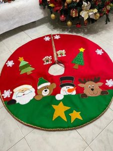 Curso de Cómo Hacer Pie de Arbolito de Navidad con Patrón