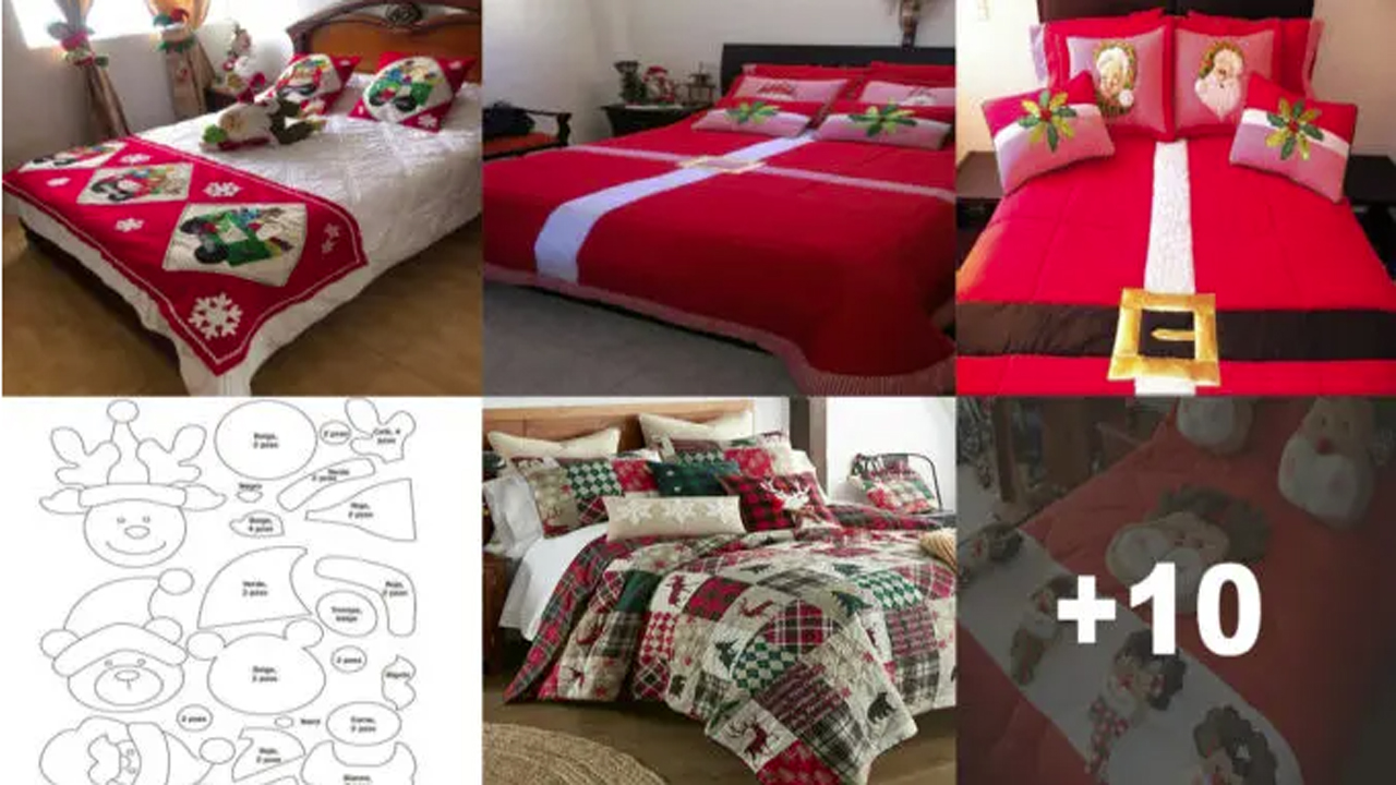 Curso de Cómo Hacer Colchas Navideñas Paso A Paso