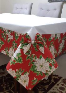 Curso de Cómo Hacer Mantel Navideño Paso a Paso