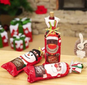 Curso de Cómo Hacer Forro De Botella De Vino Navideña Paso A Paso