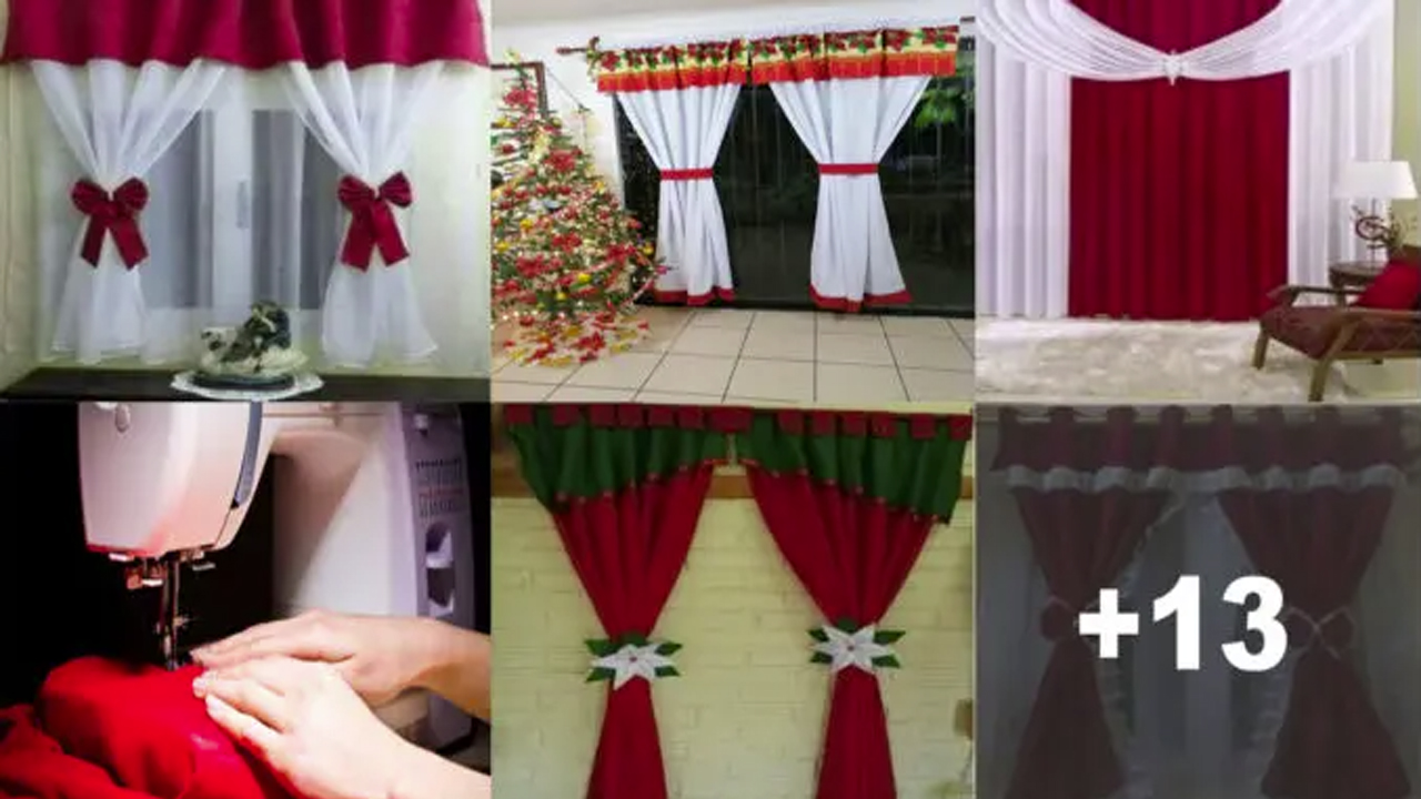Curso de Cómo Hacer Cortinas Navideñas Paso a Paso Curso de Cómo Hacer Cortinas Navideñas Paso a Paso