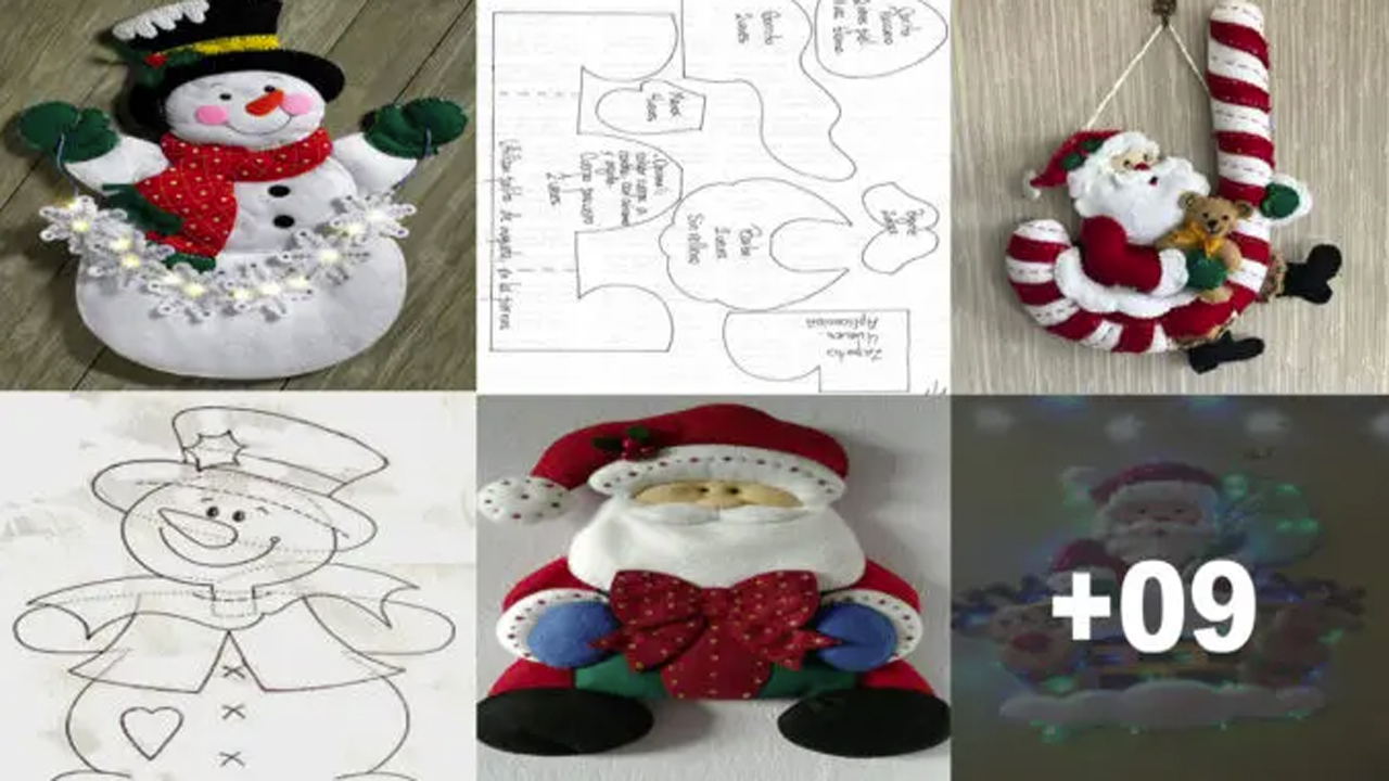 Curso de Cómo Hacer Colgante Navideño Paso a Paso