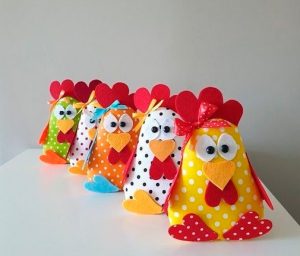 Curso de Cómo Hacer Gallinitas de Tela Paso a Paso