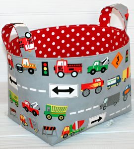 Curso sobre la Confección de Cestas de Tela con Patrón