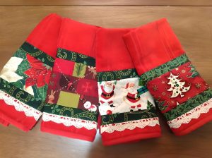 Tejidos Navideños: Curso de Cómo Hacer Toallas de Cocina Decorativas con Patrón