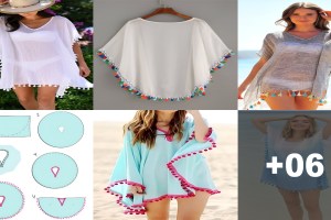 Curso de Cómo Hacer Pareo de Playa con Ribete de Pompones portada PAREO