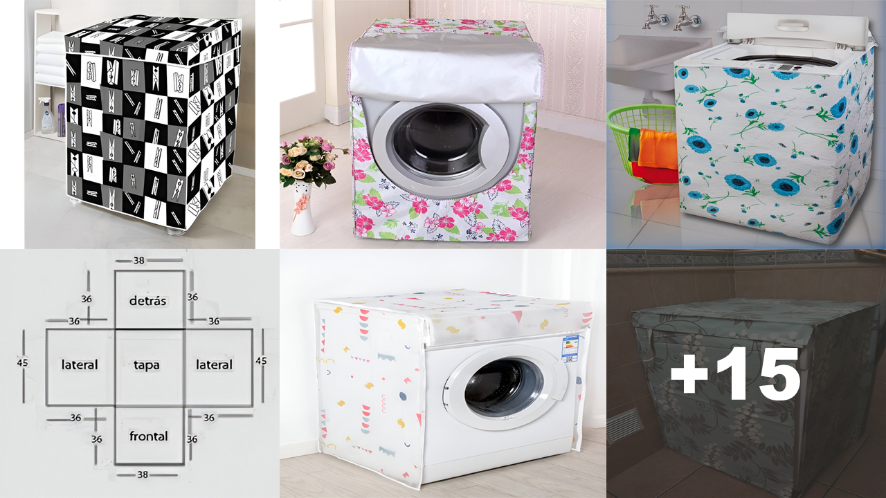 Curso de Cómo Hacer Forros para Lavadoras Paso a Paso Curso de Cómo Hacer Forros para Lavadoras Paso a Paso