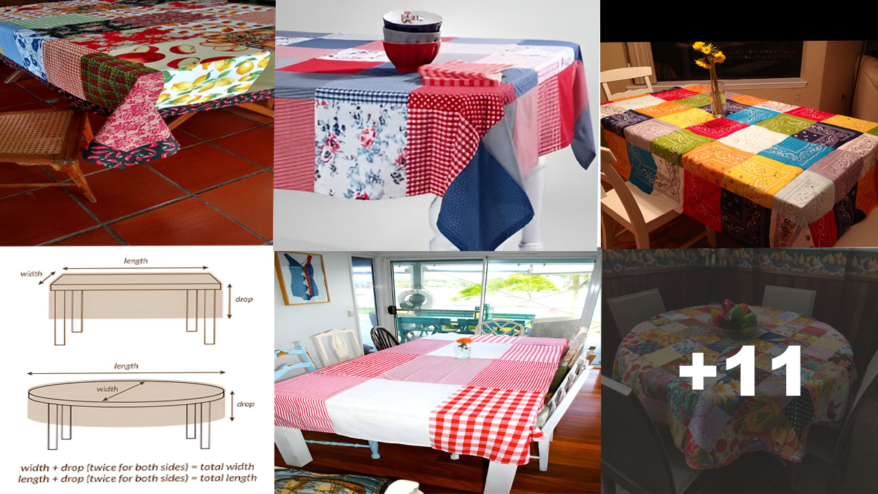 Curso de Cómo Hacer Mantel de Retazos Paso a Paso Curso de Cómo Hacer Mantel de Retazos Paso a Paso