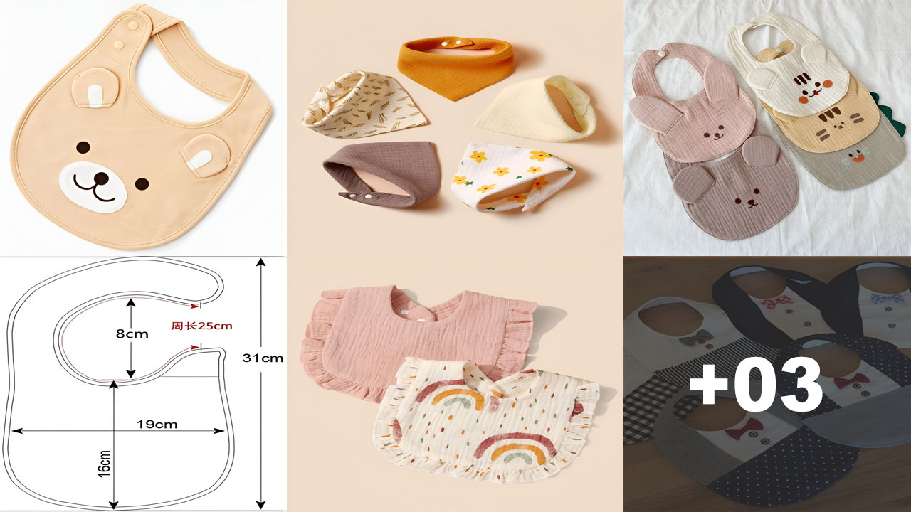 Curso de cómo hacer Baberos paso a paso Curso de cómo hacer Baberos paso a paso