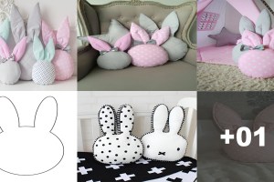 Curso de Cómo Hacer un Cojín en Forma de Conejo Curso de Cómo Hacer un Cojín en Forma de Conejo