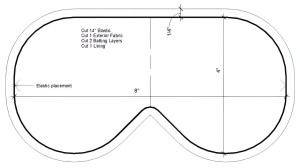 Curso de cómo hacer Antifaz para Dormir.