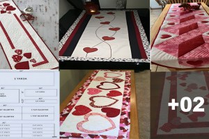 Curso de Cómo Hacer Caminos de Mesa de San Valentín Curso de Cómo Hacer Caminos de Mesa de San Valentín