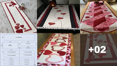 Curso de Cómo Hacer Caminos de Mesa de San Valentín
