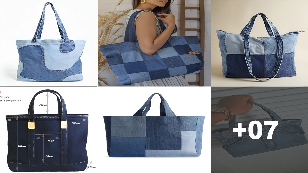 Curso de cómo hacer carteras en jeans paso a paso.