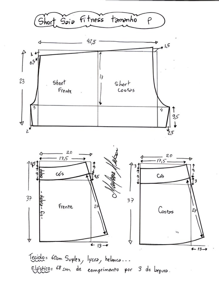 Curso de Cómo Hacer Shorts Deportivos para Damas