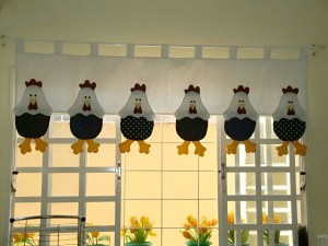 Curso de cómo hacer Cortinas de gallina para la Cocina