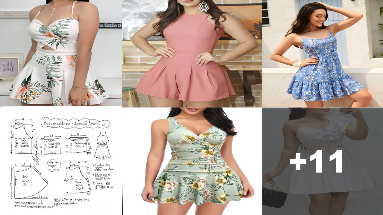 Curso de cómo hacer vestidos cortos
